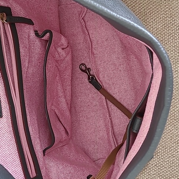 Dooney & Bourke large Logo Lock, dark grey - Picture 3 of 4